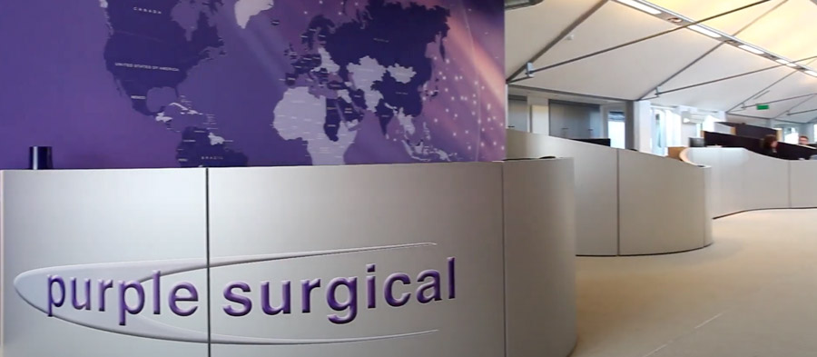 purple surgical banner publicaciones